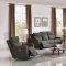 Shaw Power Motion Sofa Set 3Pc in Grey Fabric by VIG