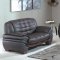 7174 Sofa in Black Bonded Leather w/Options