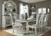 Magnolia Manor Dining 244-DR-T4408 7Pc Set Antique White Liberty