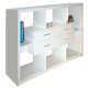 White Finish Modern Divider