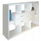 White Finish Modern Divider