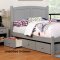 Cara 4PC Youth Bedroom Set CM7903GY in Gray w/Options