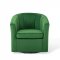 Prospect Swivel Chair Set of 2 in Emerald Velvet by Modway