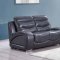 U8340 Sofa in Grey Bonded Leather by Global w/Options