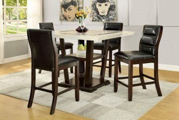 Lacombe 105848 Counter Height Dining 5Pc Set by Coaster [CRDS-105848 Lacombe]