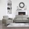 Venture Sofa & Loveseat 9594BR in Brown Fabric by Homelegance