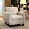 Liana Sofa CM6793 in Beige Fabric w/Options