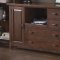 Leyton I 2pc Office Desk Set 326-HO in Tobacco Finish by Liberty