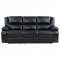 Camila Motion Sofa & Loveseat 610244 Black by Coaster w/Options