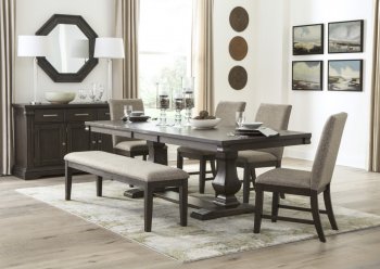 Southland Dining Table 5741-94 in Rustic Brown by Homelegance [HEDS-5741-94-Southland]