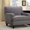 Francis Sofa CM6036GY in Gray Fabric w/Options