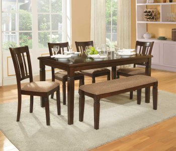 Devlin 2538-60 Dining 6Pc Set by Homelegance w/Options [HEDS-2538-60 Devlin]