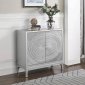 950836 Accent Cabinet in Silver by Coaster