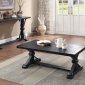 Enderlin 3Pc Coffee & End Table Set CM4395 in Antique Black