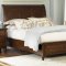 Hamilton Bedroom 5Pc Set 341-BR Cinnamon - Liberty w/Storage Bed