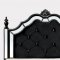 Azha Bedroom CM7194BK in Black & Mirror Trim w/Options