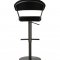 C218A-930 Barstool Set of 2 in Black Eco Leather by J&M