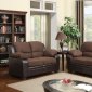 U880018 Sofa & Loveseat Chocolate Microfiber by Global w/Options