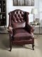 Pino Accent Chair AC02994 Vintage Brown Top Grain Leather - Acme