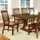 Foster I CM3437T Dining Table in Dark Oak w/Options