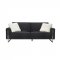 U8037 Sofa in Black Fabric by Global w/Options