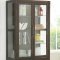 Alanus Curio Cabinet 90302 in Walnut by Acme