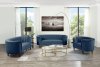 Millephri Sofa LV00169 in Blue Velvet by Acme w/Options