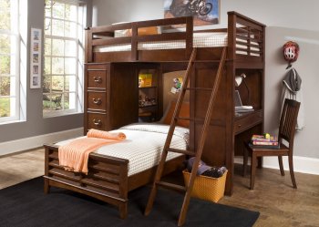 Chelsea Square Youth Bunk Bed 628-YBR-TCK by Liberty [LFKB-628-YBR-TCK Chelsea Square]