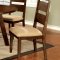 Dwayne CM3915RT 5Pc Dining Table Set in Dark Oak