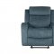 U6024 Motion Sofa & Loveseat Set in Dark Gray Fabric by Global