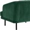 Rory Sofa 689 in Green Velvet Fabric by Meridian w/Options