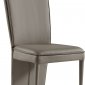 D6605DC Dining Chair Set of 4 in Taupe PU by Global