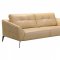 Forge Sofa Set 3Pc in Beige Leather by VIG