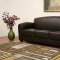 Sally Sofa in Brown Bycast Leather by Wholesale Interiors