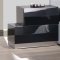 Matisse Bedroom Charcoal by J&M w/Optional Milan Black Casegoods