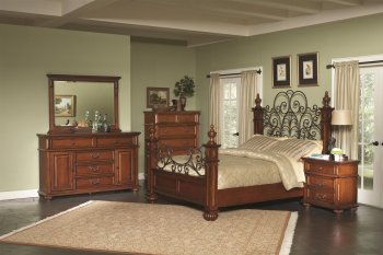 202871 Kessner Bedroom by Coaster in Oak w/Options [CRBS-202871 Kessner]