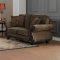 Mandeville Sofa 8239 in Brown Chenille Fabric by Homelegance