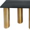 Piper Coffee Table 242 in Black & Gold by Meridian w/Options