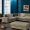 Kobe Santa Glory Cream Modular Sectional Sofa in PU by Istikbal