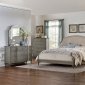 Albright Bedroom Set 1717 in Barnwood Gray by Homelegance