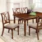 CM3887T Saybrook 7Pc Dining Set in Dark Oak