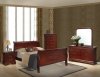 Phillipe Bedroom in Cherry by Global w/Optional Casegoods