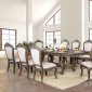 Charmaine Dining Table CM3856T in Antique Brush Gray w/Options