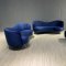 Sophia Sofa 506861 in Blue Velvet by Coaster w/Options