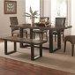 Westbrook Dining Table 121641 Coaster w/Optional Wooven Chairs