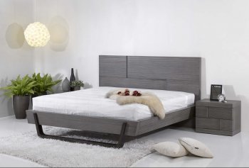 Sydney Bedroom in Grey Rubberwood by Chintaly w/Options [CYBS-Sydney]