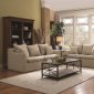 Cooney 505801 Sofa in Beige Fabric by Coaster w/Options