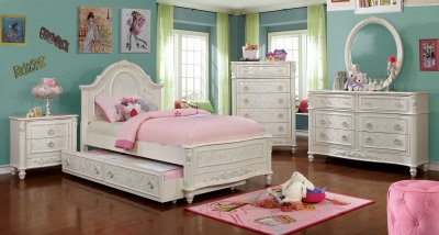 Henrietta CM7193 Kids Bedroom in White w/Options