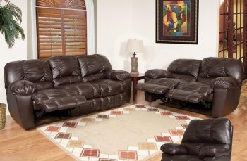 AM8300-163 Reclining Sofa Aztec Mahogany by Chelsea [CHFS-AC-AM8300-163-AztecMahogany]