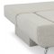 Amanda Sofa Bed in Light Brown Fabric by Lifestyle